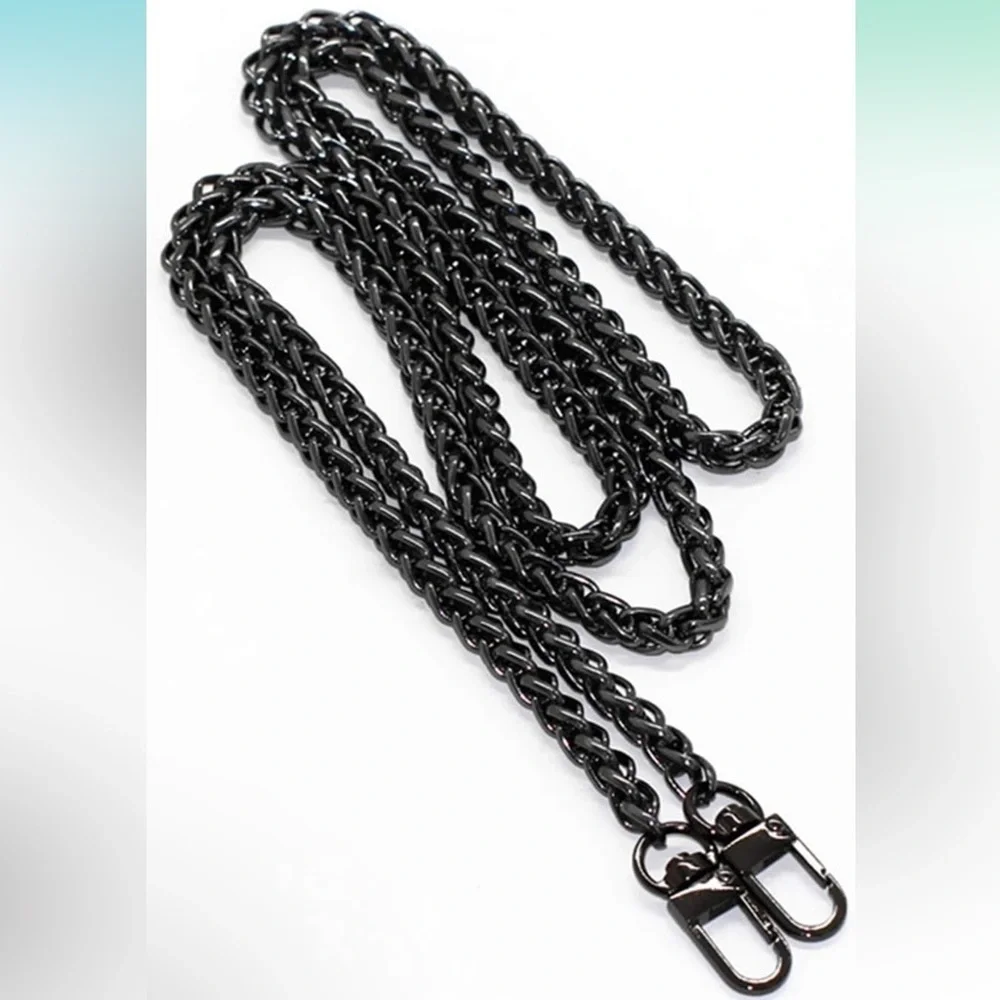 Model Worker Lantern Chain Strap Iron Crossbody Replacement Silver 39.4" - Picture 4 of 4